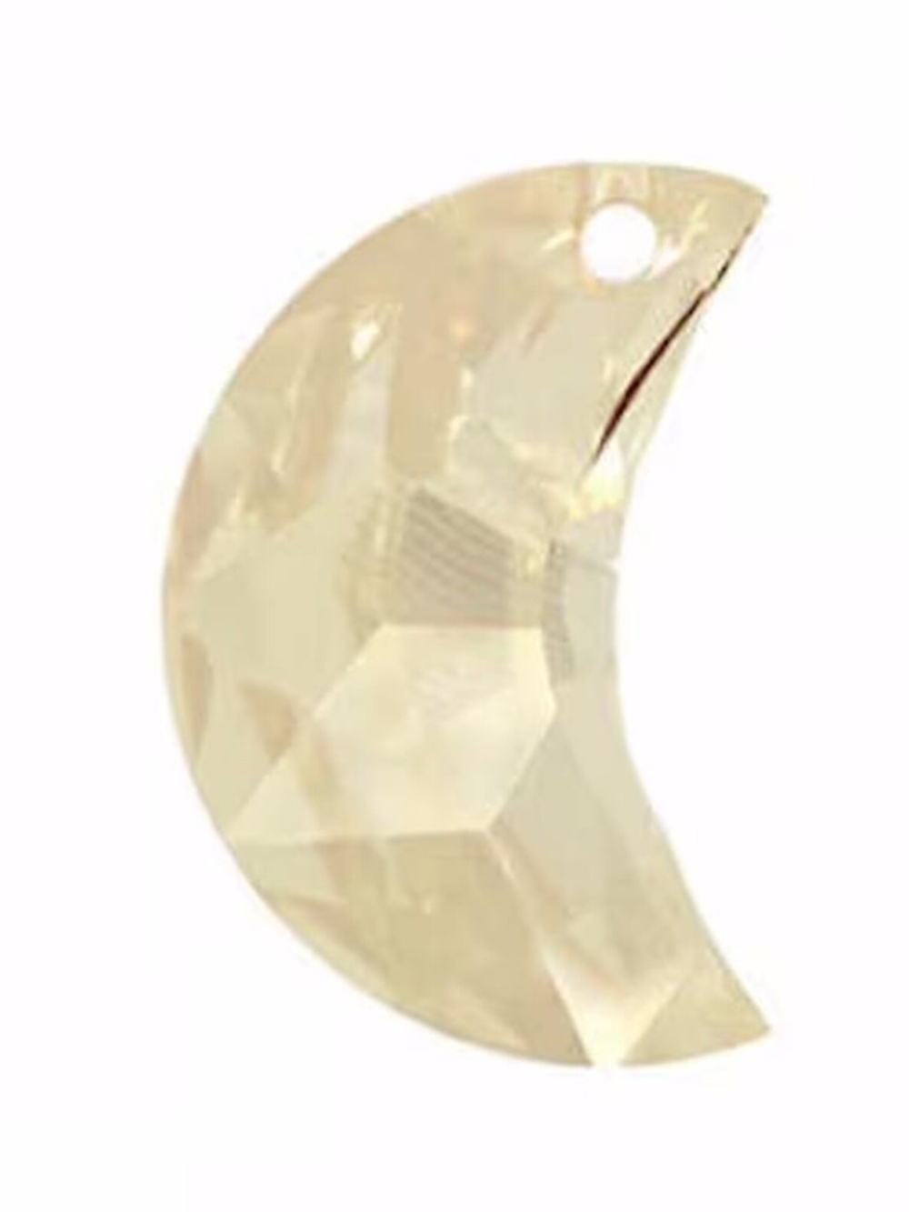 As Low As $2 Crystal Golden Shadow Swarovski Moon 6722 20mm 1pc